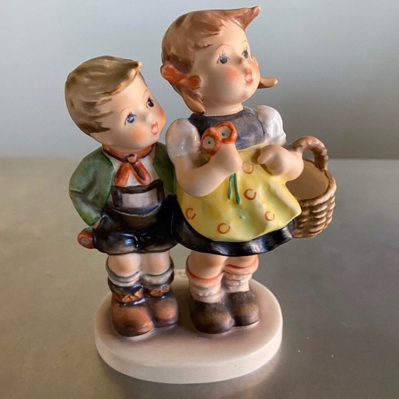 Goebel Other - Vintage Hummel Boy & Girl with Basket to Market